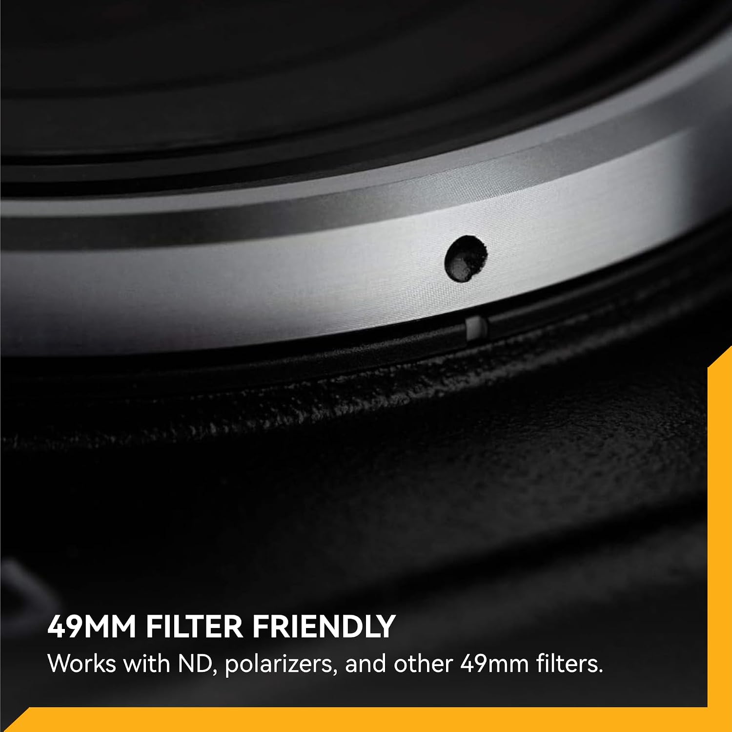 NiSi - 49mm Lens Adapter for Ricoh GR III – Aluminum Alloy Lens Accessories - Compatible with Circular Filter and 49mm Thread Accessory & Replaces Ricoh GA-1 for Enhanced Camera Photography Experience