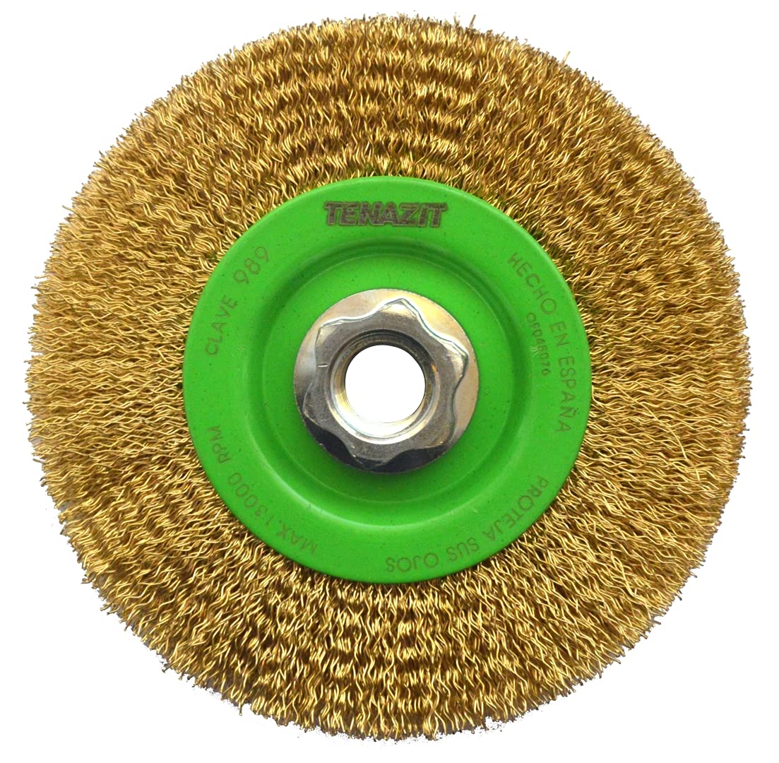 Austromex 989 BRUSH CIRC. WAVY STEEL 4-1/2 