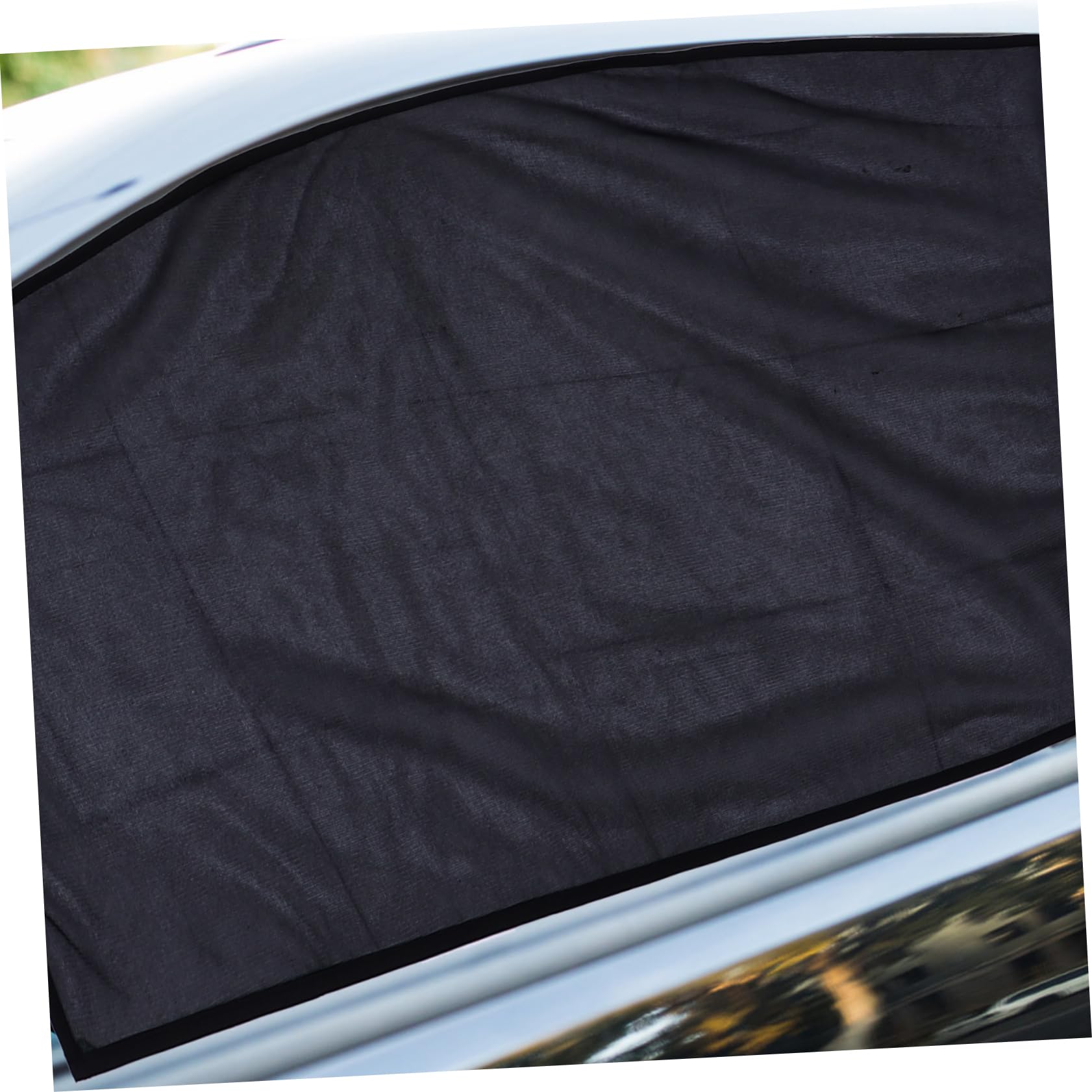 PartyKindom 3juegos Cortina Magnética para Ventanas De Coche Protección Solar Lateral Absorción Directa Reducción De Calor y Deslumbramiento De Imánes para Viajes Familia y Mascotas