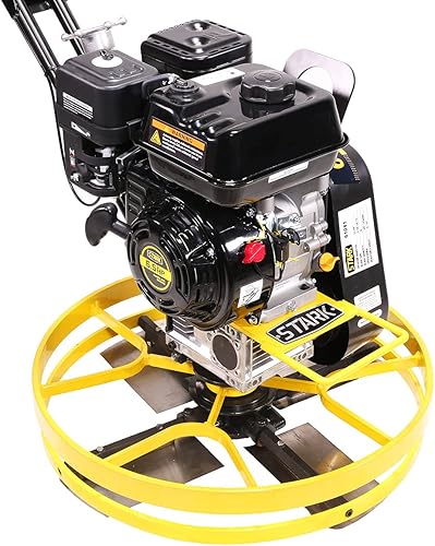 Miniatura 7 de Stark USA 6.5HP Walk-Behind Paleta de cemento 22" Hoja de bandeja flotante 196cc Gas-Powered Smooth Concrete Surface Finisher