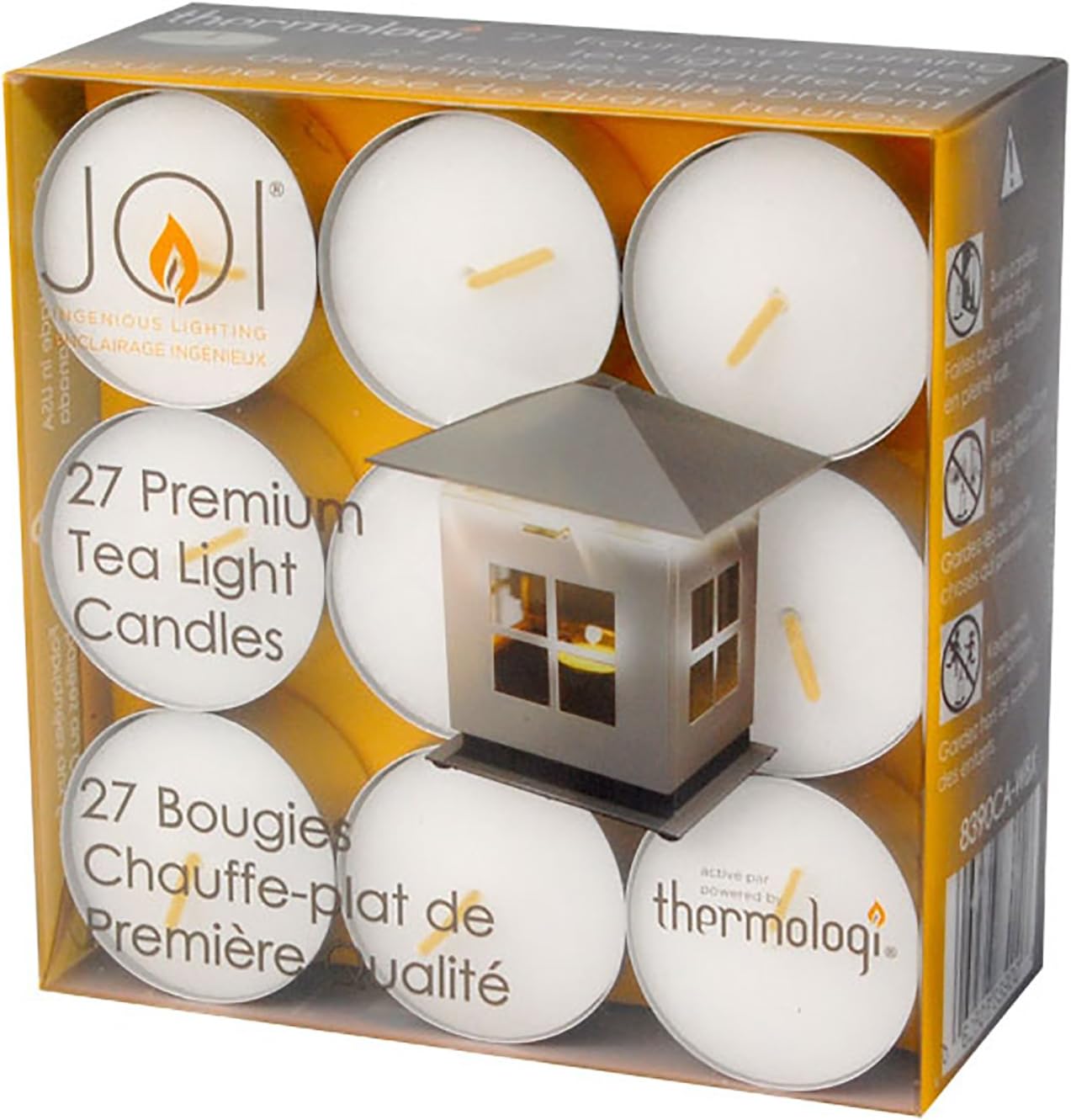 JOI® Premium Tea Light Candles, Made in The USA