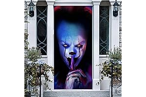 Joker Clown Halloween Banner Decoration Supplies