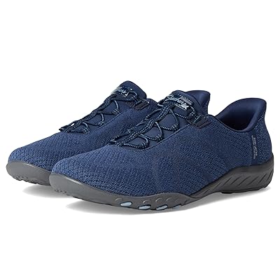SKECHERS Breathe Easy Knitty Waves Hands Free Slip Ins Women