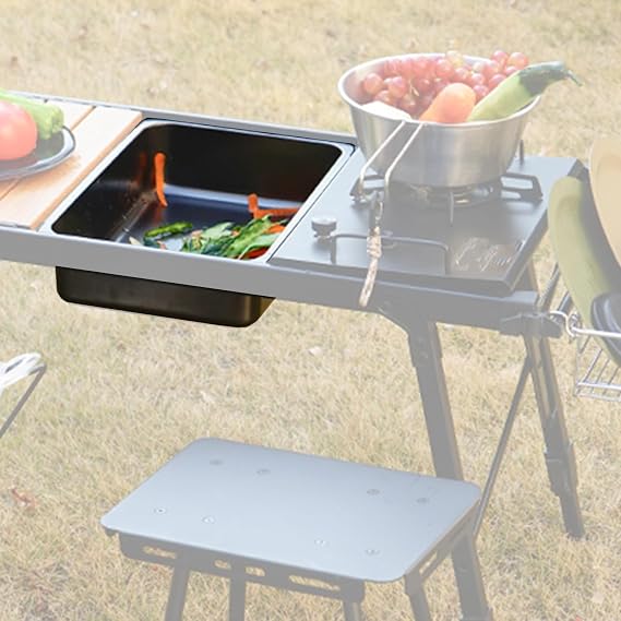 Outdoor Sink Portable Large Capacity Dish Tub Basin Dishpan Washing Up Bowl