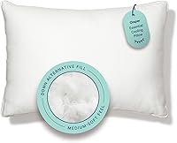 Vista 8 de Almohada de espuma viscoelástica de Casper Sleep Essential con enfriamiento, tamaño estándar – Espuma viscoelástica firme con cubierta