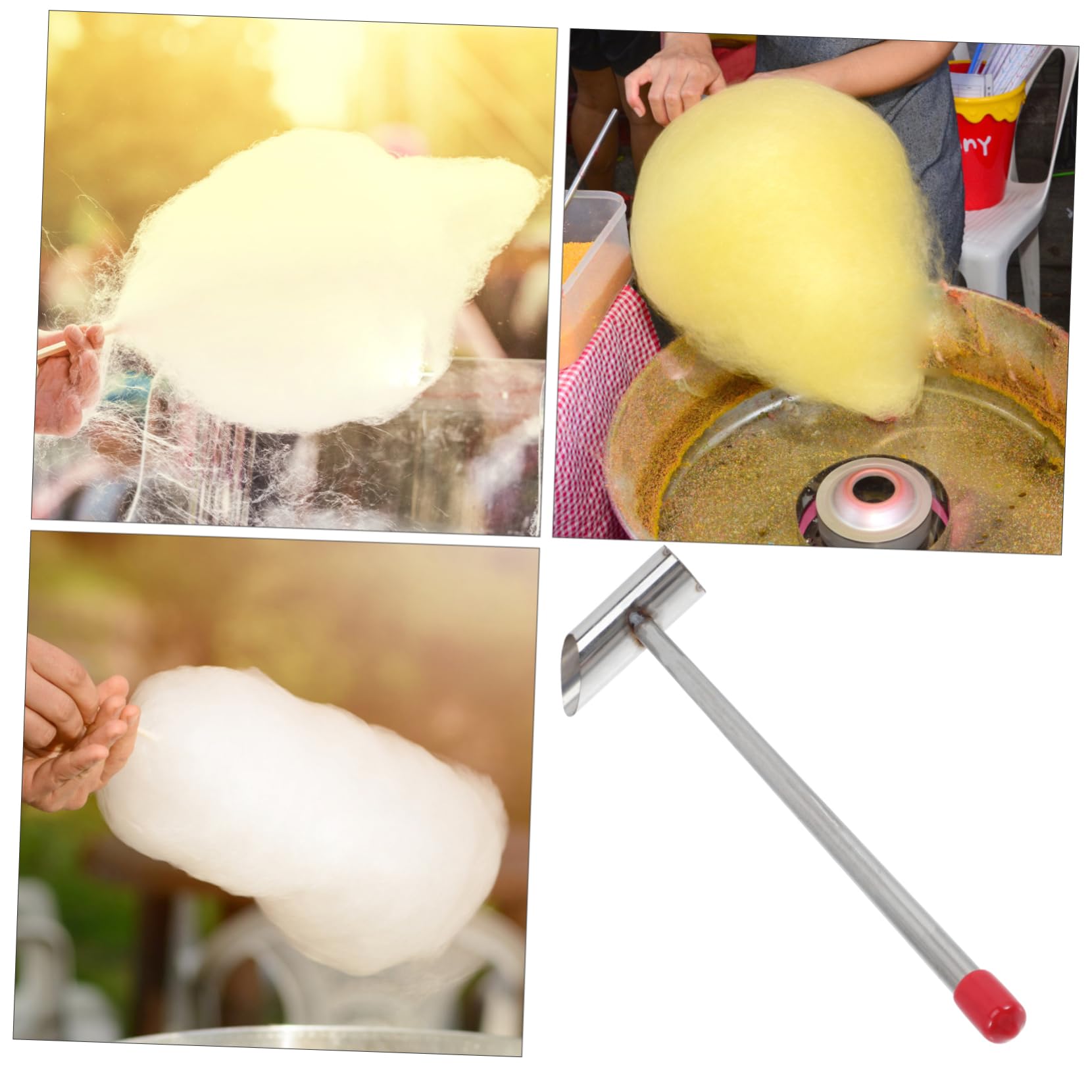 Cabilock Cuchara Medidora para Alimentos Ideal para Azúcar De Malvavisco y Cocina Resistente Al Desgaste