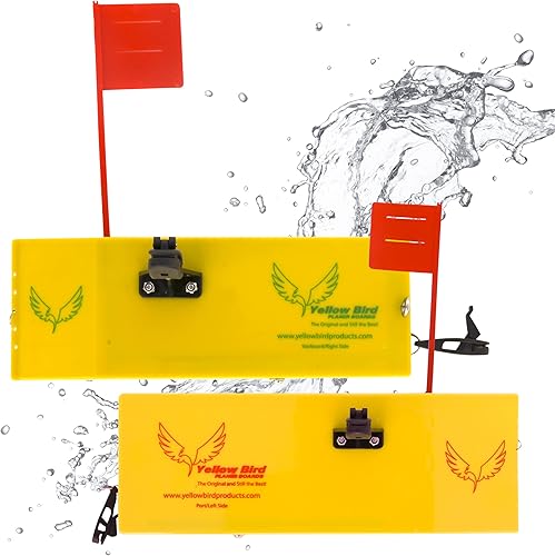 Yellow Bird Fishing Products Paquete de 2 kits de tablas cepilladoras - Disponible en 4 tamaños tanto en estribor como en el lado del puerto