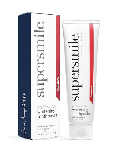 Supersmile Professional Whitening Toothpaste  Fluoride Toothpaste for Visibly Whiter Teeth  Whitens up to 6 Shades