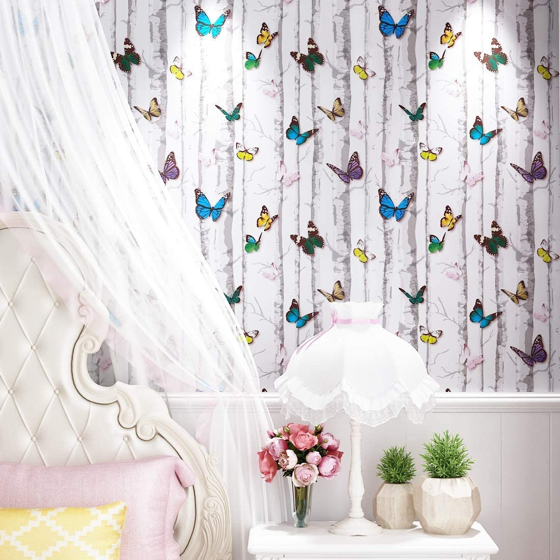 See full amazon price history chart for A Walls Dream Butterfly ON Tree SELF Adhesive Wallpaper for Living Room Bedroom Hall Peel and Stick Vinyl Wallpaper - 200 * 45 CM - 9 SQFT Approx A Walls Dream Butterfly ON Tree SELF Adhesive Wallpaper for Living Room Bedroom Hall Peel and Stick Vinyl Wallpaper - 200 * 45 CM - 9 SQFT Approx (B0CQ2N56YV) Amazon Price History, Amazon Price Tracker