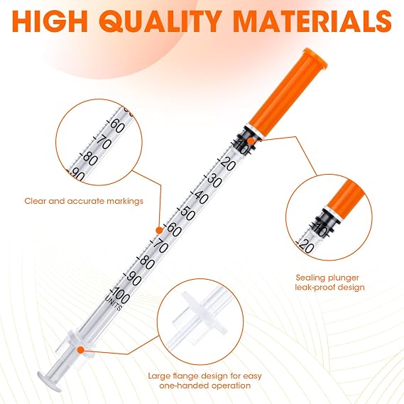 1ml with 32Gx6mmPlastic Measuring Tools（20）