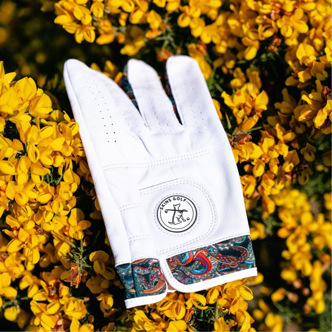 Herren-Golfhandschuhe für Rechtshänder, hochwertiges Cabretta-Leder, für Linkshänder, Stil, Leistung und immenser Komfort, 1 x Golfhandschuh