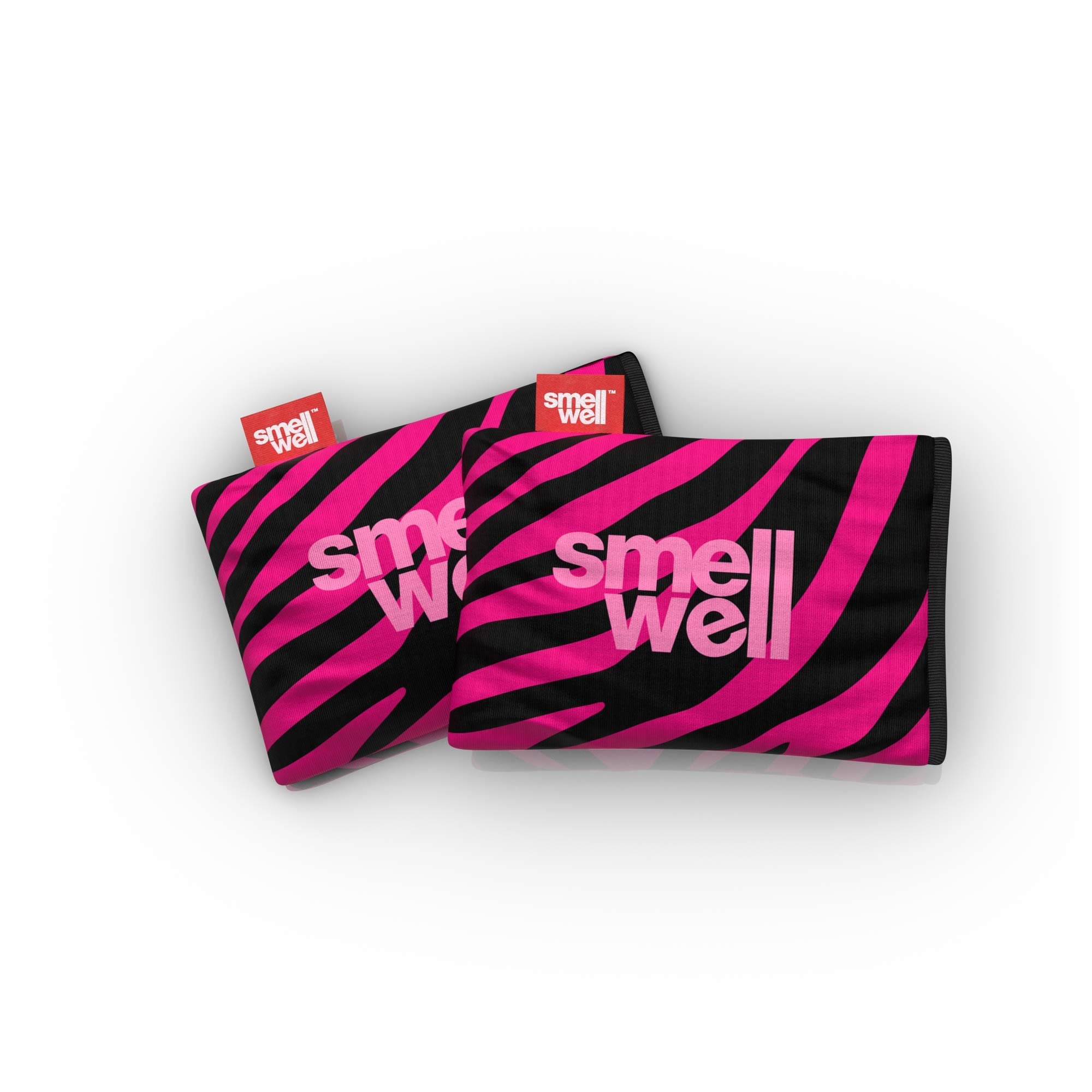 KletterRetter Smellwell - Cojín de Secado y refrescante para Zapatos, Bolsas de Deporte o Incluso el Coche, con un Aroma Fresco (Cebra Rosa)