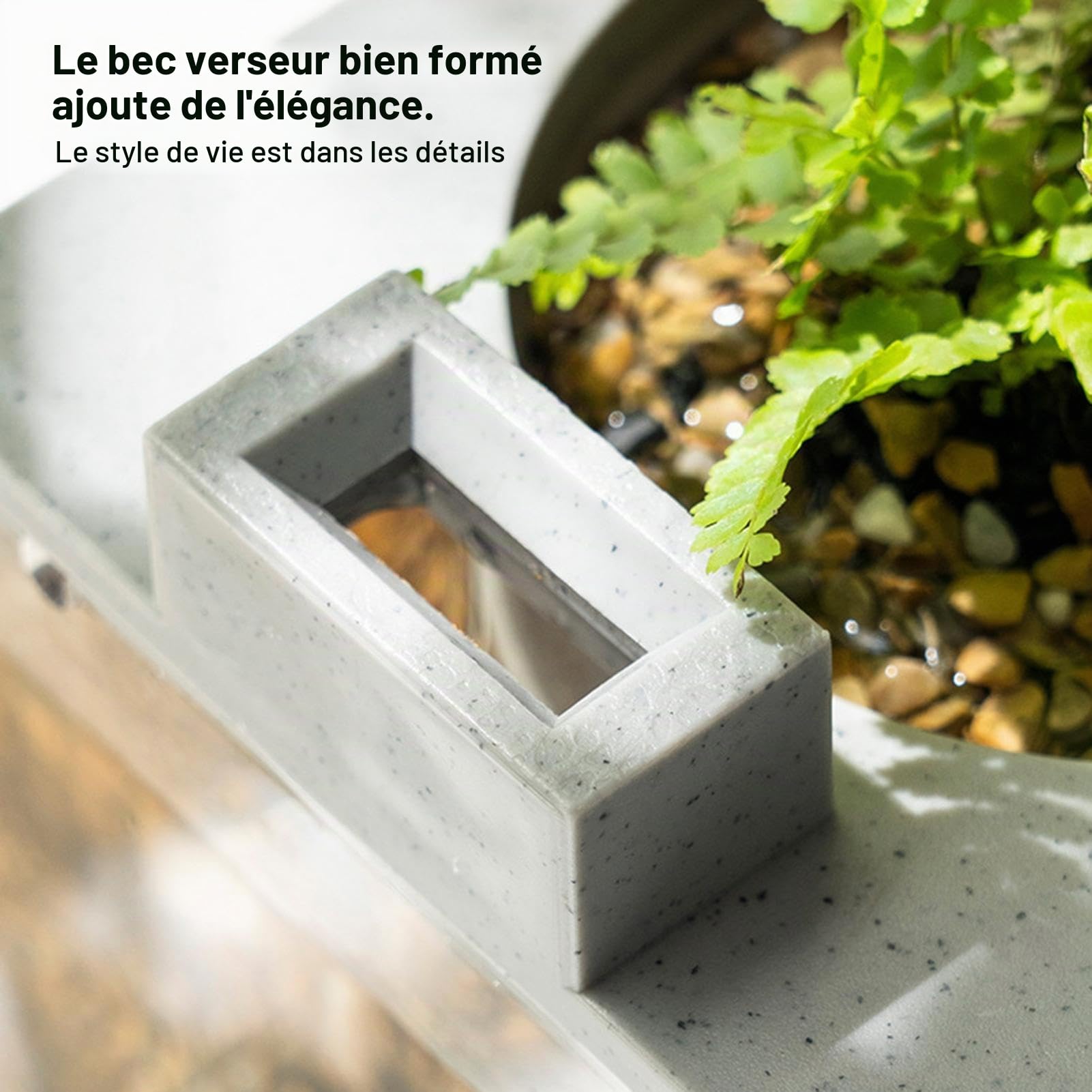 Petit Aquarium Carré Complet, Muet Aquarium avec Pompe À Eau Filtrante Et Lumière USB Transparent, pour Poisson Betta, Crevette, Poisson Rouge et Poissons Tropicaux