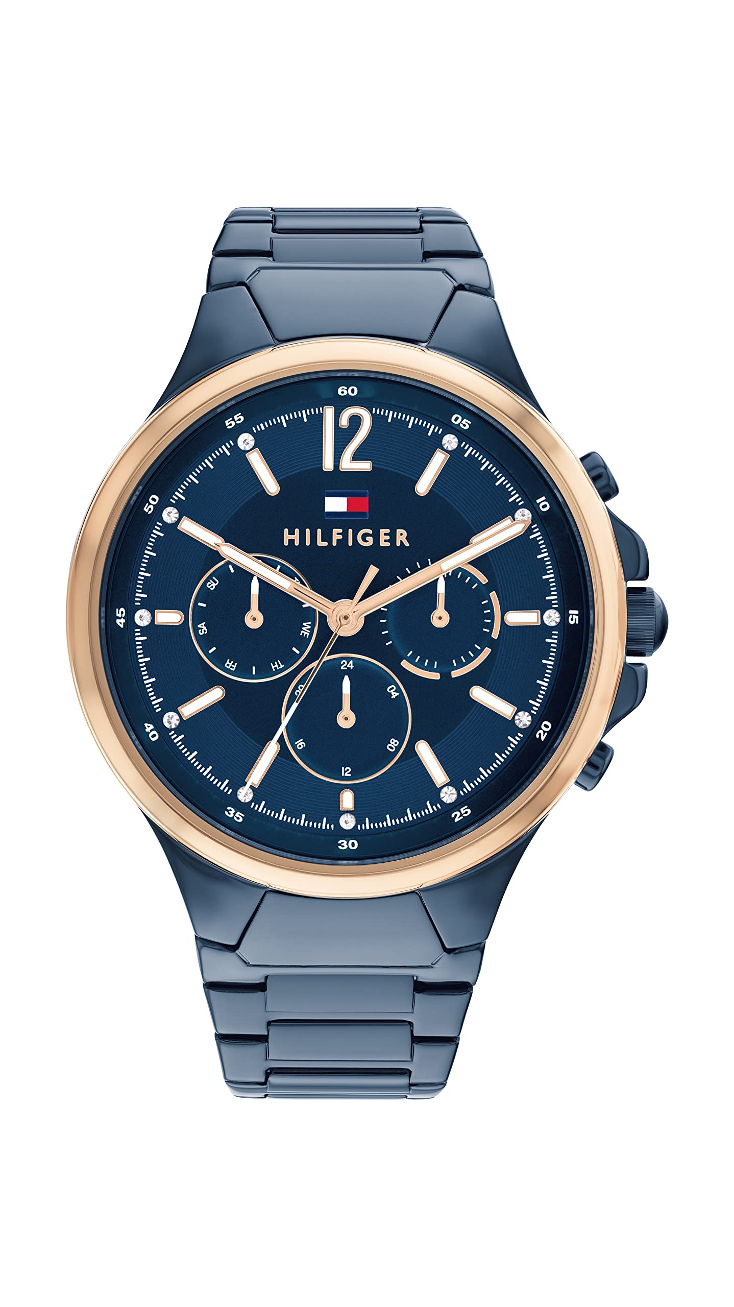 Tommy Hilfiger Blue Dial Blue Stainless Steel Strap Watch for Women-TH1782601 (B0C463XK37) Amazon Price History, Amazon Price Tracker