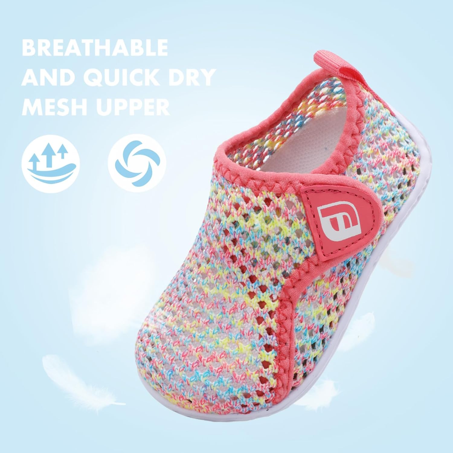 JOINFREE Baby Toddler Water Shoes Boys Girls Sandals Barefoot Kids Breathable Sneakers Shoes for Walking Running - Image 4