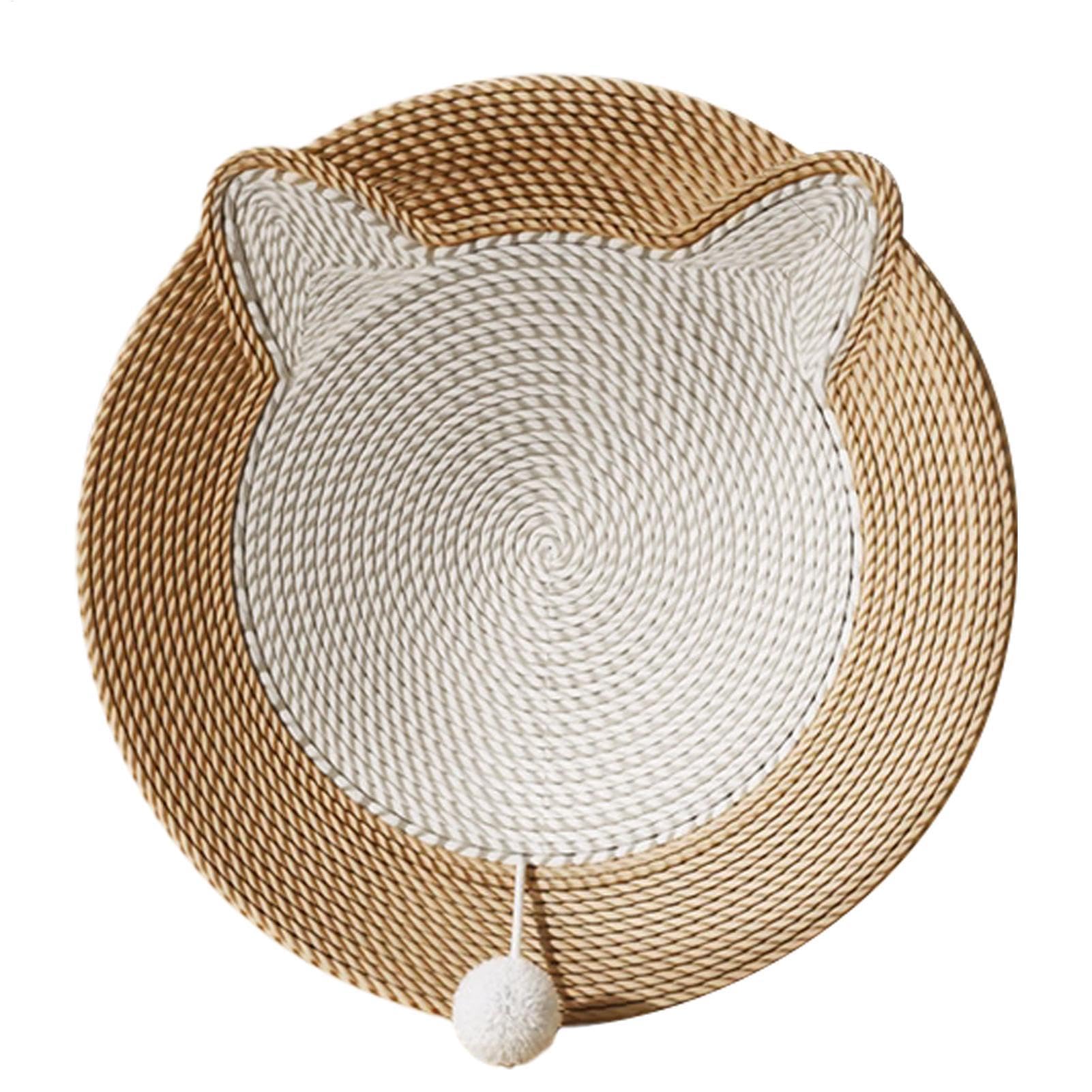 Grattoir pour chat robuste anti-mobilier abîmé 40x40cm