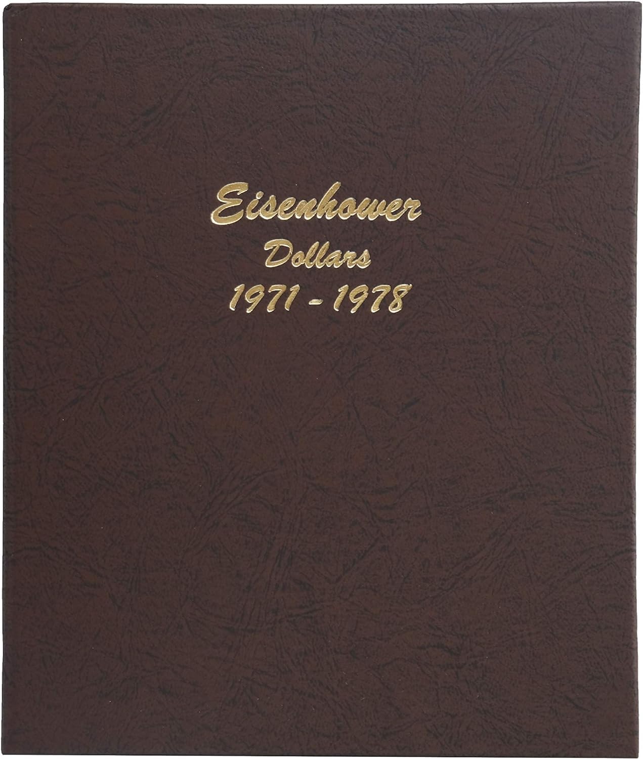 Dansco Eisenhower Dollars Coin Album 1971 – 1978 #7176 with Slipcase