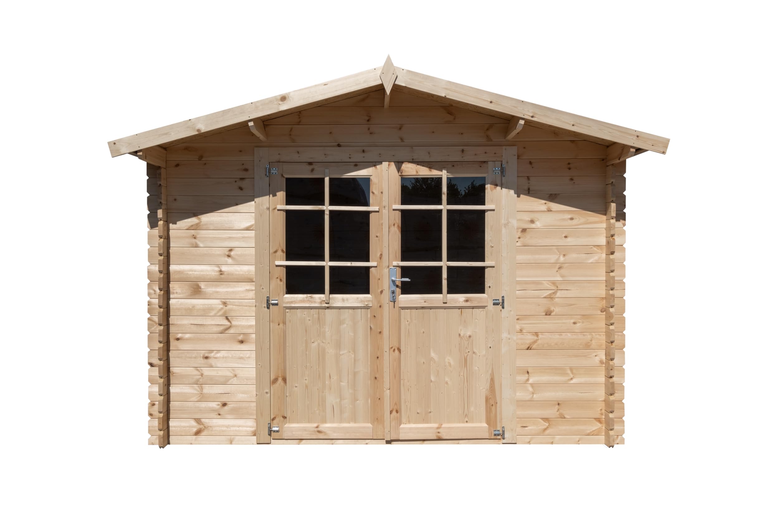 Abri de Jardin en Bois, Surface utile 7.5m², INT018
