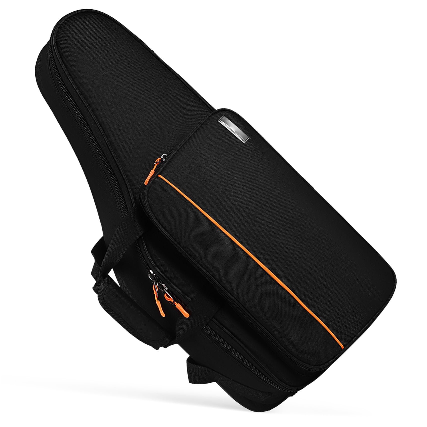 Bolsa para Saxofón Tenor con Mochila Acolchada de Tela Oxford Resistente Doble Correa para Transporte Cómodo y Espacio de Almacenamiento Seguro para Instrumentos Musicales