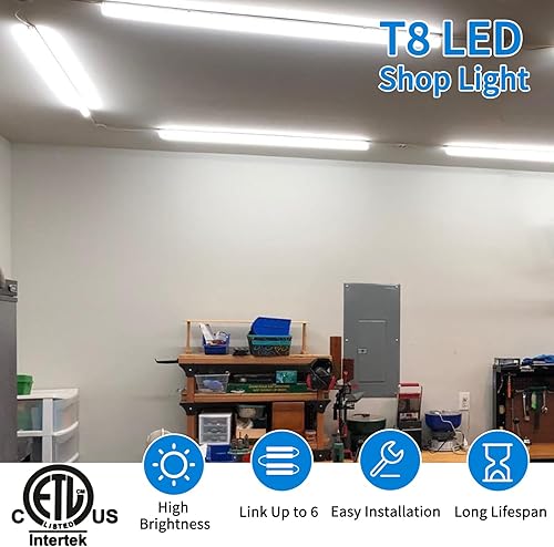 Miniatura 2 de Luces de tienda LED de 4 pies122 cm - T8 integrado tubo de luz LED