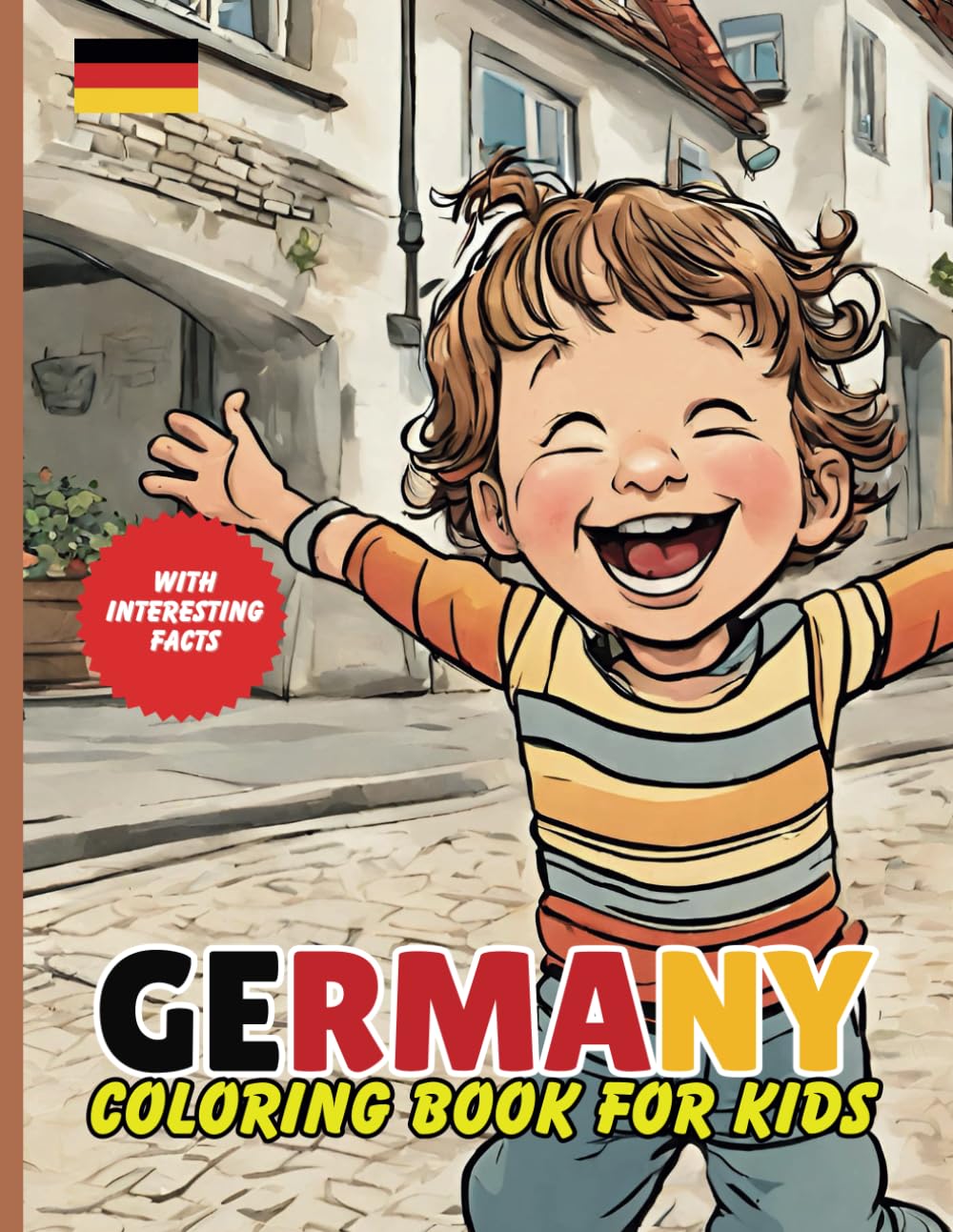 Germany Coloring Book For Kids: With Interesting Facts
