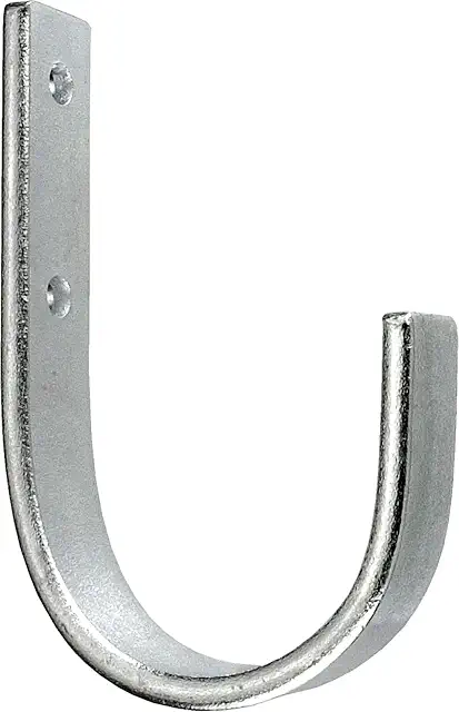 Gancho de Pared Universal Galvanizado - 45 kg Carga - Para Garaje y Taller