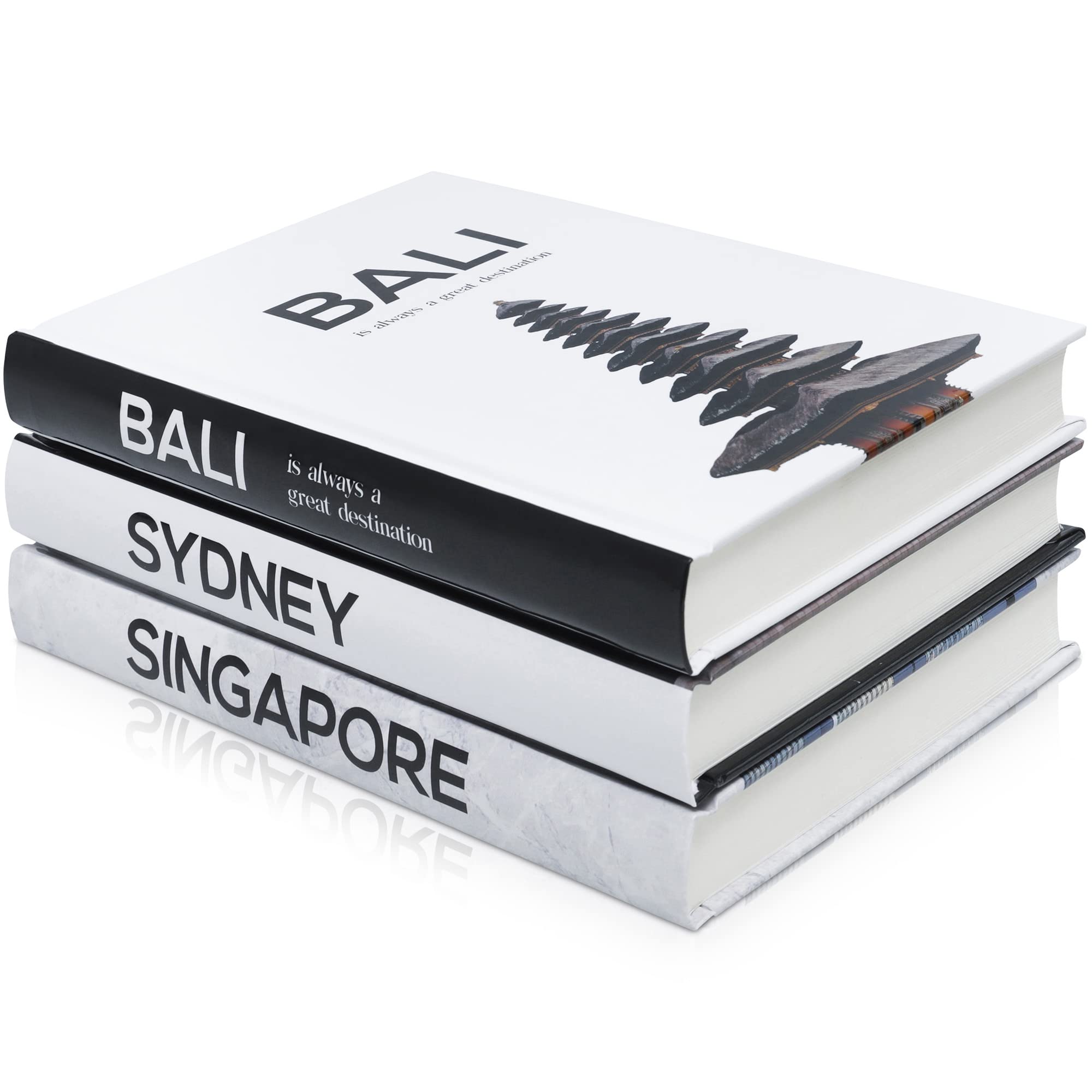 Decorative Books for Home Decor,Designer Coffee Table Books,Modern Hardcover Books for Decor,Fashion Decorative Book Set,Display Book Decorations for Living Room,Shelves and Coffee Tables