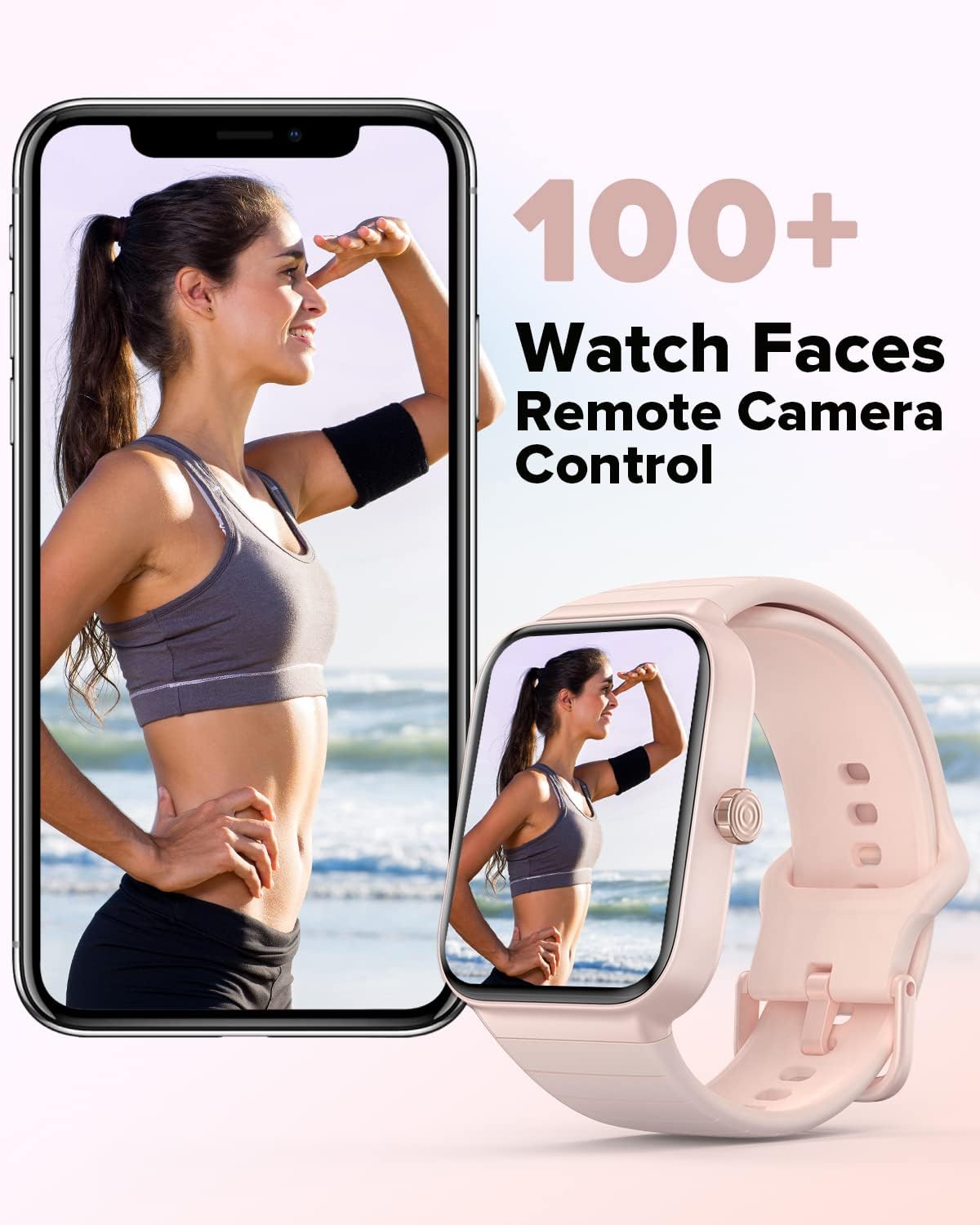 Smartwatch Donna, 1,8 con Fare Chiamate Risposta Vivavoce, Alexa Integrato Cardiofrequenzimetro SpO2 Sonno, Contapassi Orologio Fitness Notifiche Messaggi per Android/iOS Smartwatch Donna, 1,8 con Fare Chiamate Risposta Vivavoce, Alexa Integrato Cardiofrequenzimetro SpO2 Sonno, Contapassi Orologio Fitness Notifiche Messaggi per Android/iOS