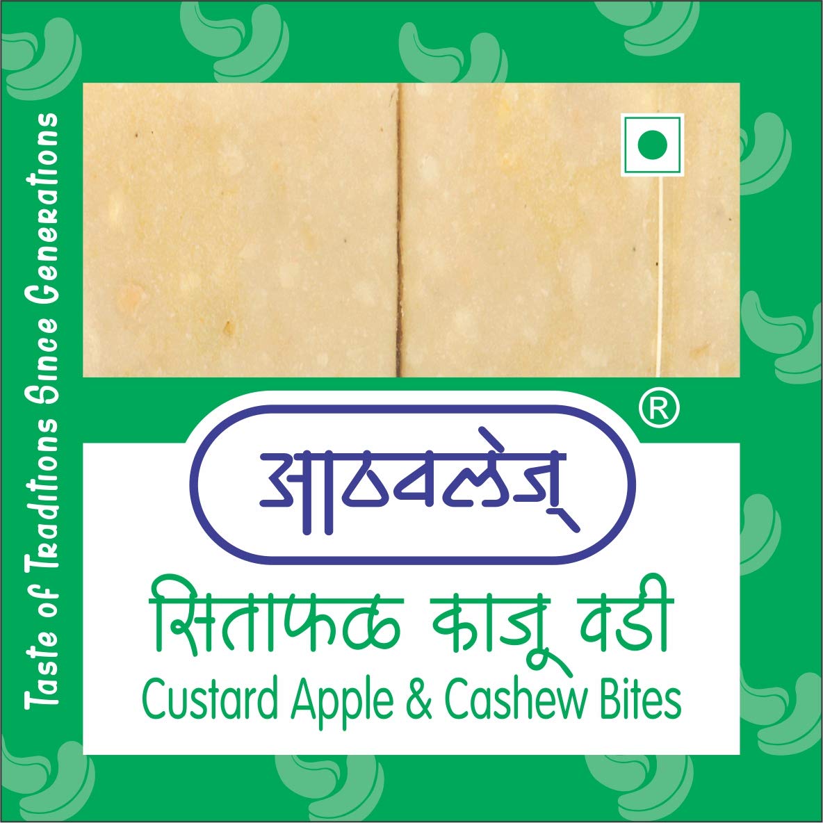 Athavales Custard Apple Kaju wadi Cashew Bites 80 g| Kaju wadi Custard Apple Goodness | Pack of 2 (B07TMNCJVZ) Amazon Price History, Amazon Price Tracker