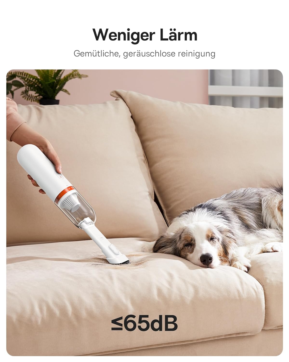 Baseus A2 Pro showing brush, crevice, and blow nozzles.