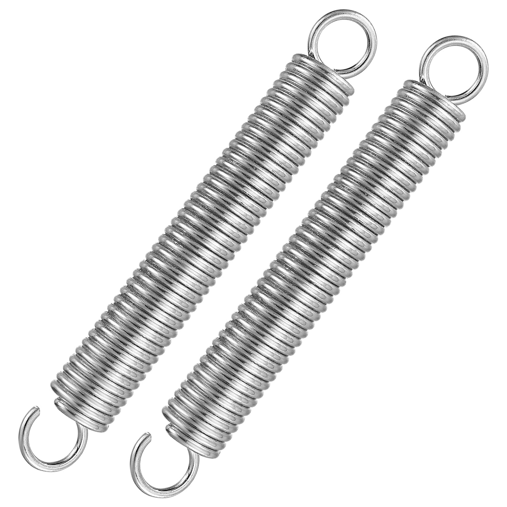 Muelles de Compresión 190mm Acero al Carbono Resorte de Extensión Doble Gancho OD 25mm