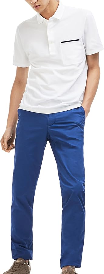 Lacoste Pantalon HH4661 Azul Electrico 42 Azulón: Amazon.es: Ropa