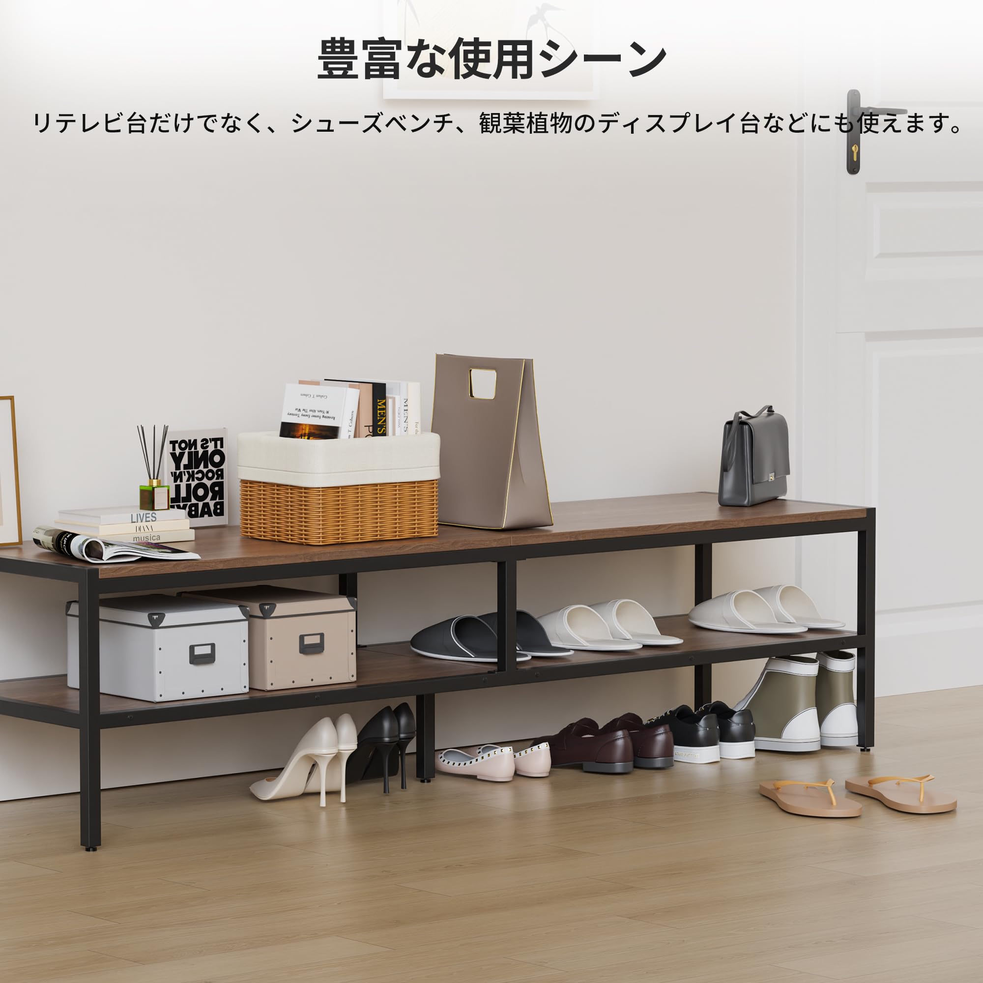 A 新品 AVボード S テレビ台 AVラック テレビラック TVボード 棚 テレビボード テレビ台 幅180 完成品 日本製 ローボード TORNEO