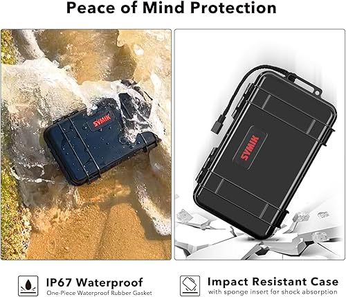 Miniatura 3 de SYMIK Funda para DJI Osmo Pocket 3Xtra Muse, resistente al agua, a prueba de golpes, funda de transporte dura para Xtra MusePocket 3 accesorios,