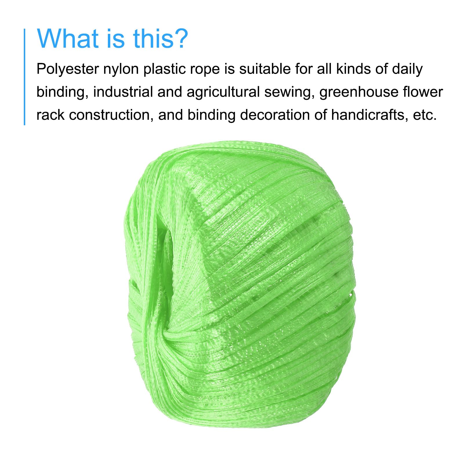 Sourcing Map – Nastro Da Giardinaggio Riutilizzabile In Nylon, 10m X 1cm, Autoaderente, Rosso - 5