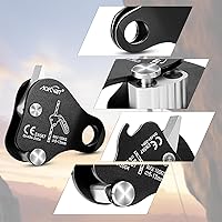 Vista 3 de Cuerda de escalada Ascender Grab Protección contra caídas Dispositivo de Belay Equipo de escalada de árboles, Equipo de rapel Ascensor de cuerda