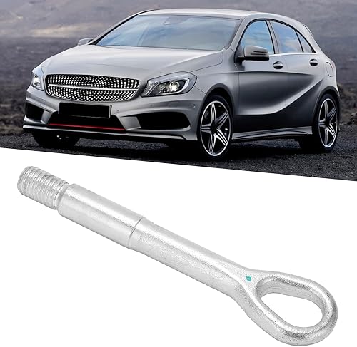 Miniatura 4 de Anillo de remolque de parachoques delantero de aleación de acero Reemplazo de tornillo de gancho de remolque para Benz CL (216) 2006-2014 Gancho de