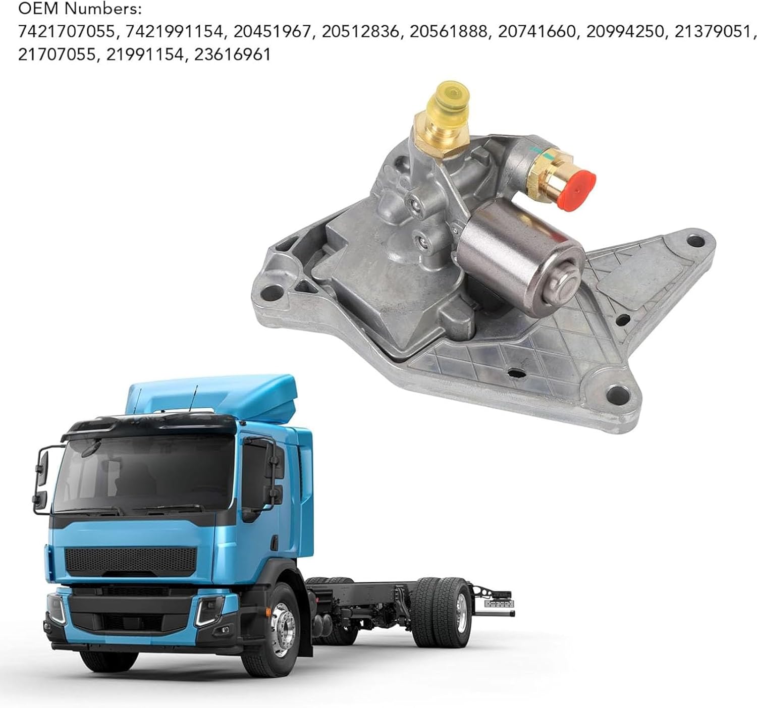 Replacement Air Solenoid Valves Truck Air Brake Valves for FH12 FH16 FM9 Truck Accessories 20451967 20512836 20561888 Truck Brake