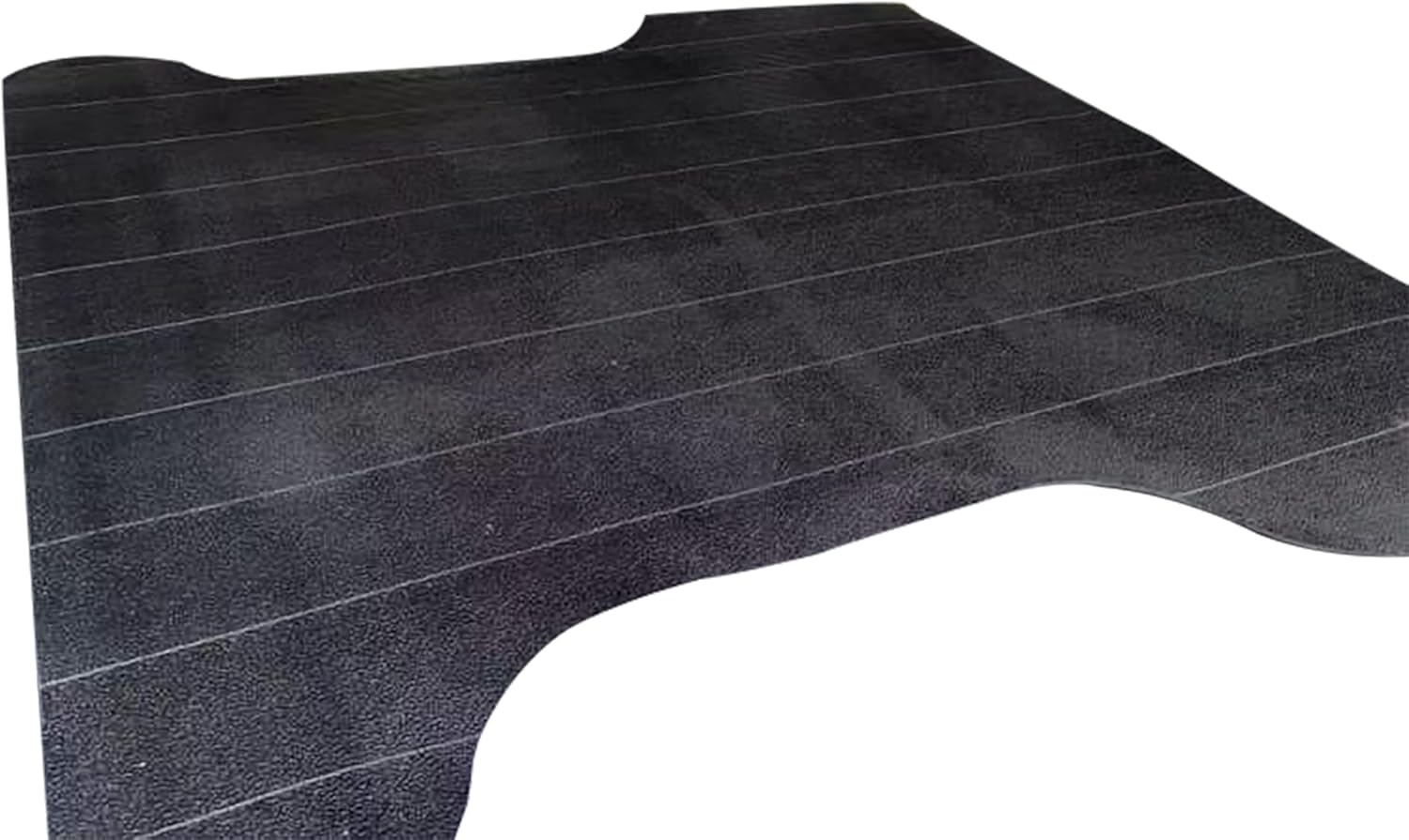 Black Horse TOTALINER 6mm Heavy Duty Rubber Anti-Skid Bed Mat Rug Liner Compatible with 2020-2025 Jeep Gladiator -BMJE01B