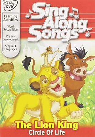 Lion King Circle Of Life Sing Along Songs Dvd 03 Region 1 Us Import Ntsc Amazon Co Uk Mark Moseley Mary Kay Bergman Rowan Atkinson Corey Burton Jodi Benson Stan Wlodkowski Bruce Davey David Lion King Circle Of Life Sing Along Songs Dvd 03 Region 1 Us Import Ntsc Amazon Co Uk Mark Moseley Mary Kay Bergman Rowan Atkinson Corey Burton Jodi Benson Stan Wlodkowski Bruce Davey David