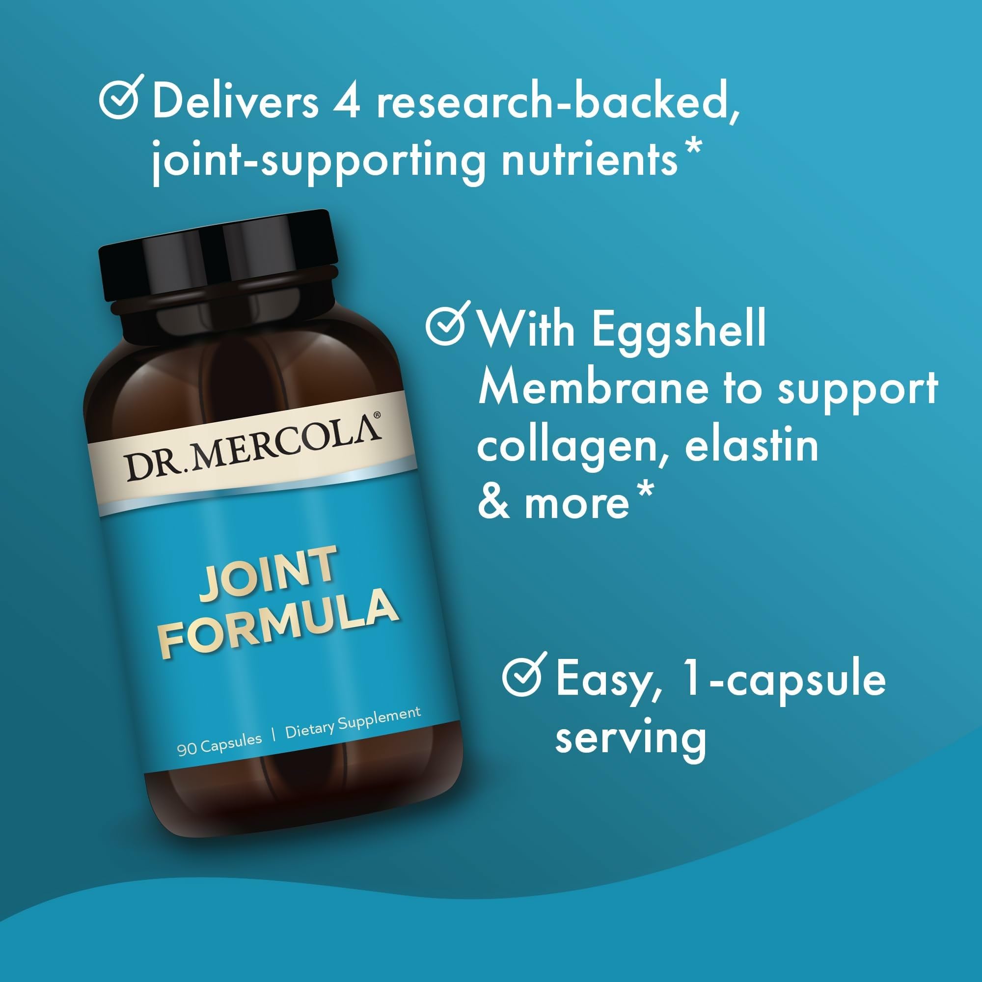 Dr. Mercola Joint Formula, Eggshell Membrane, 90 Capsules (90 Servings) — Amazon image 5