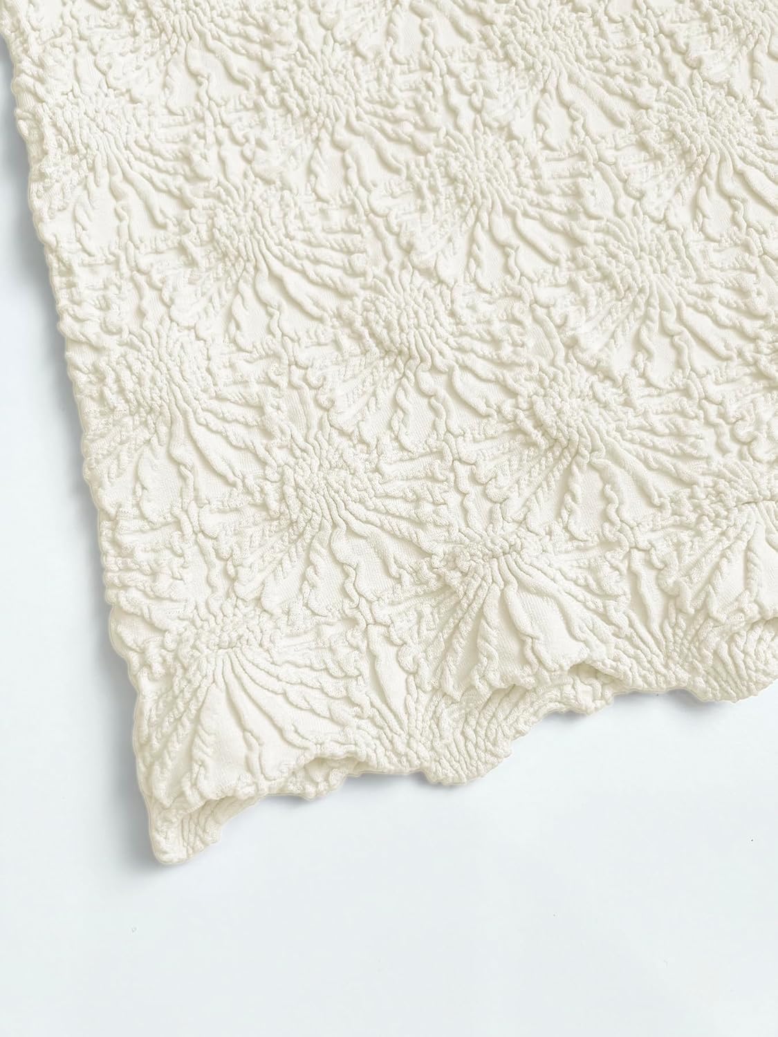 Jar of Love Womens Tank Top Square Neck Wide Strap Crop Tops Flower Going Out Tops Slim Fit Lettuce Trim Summer Cami Tops - Image 5