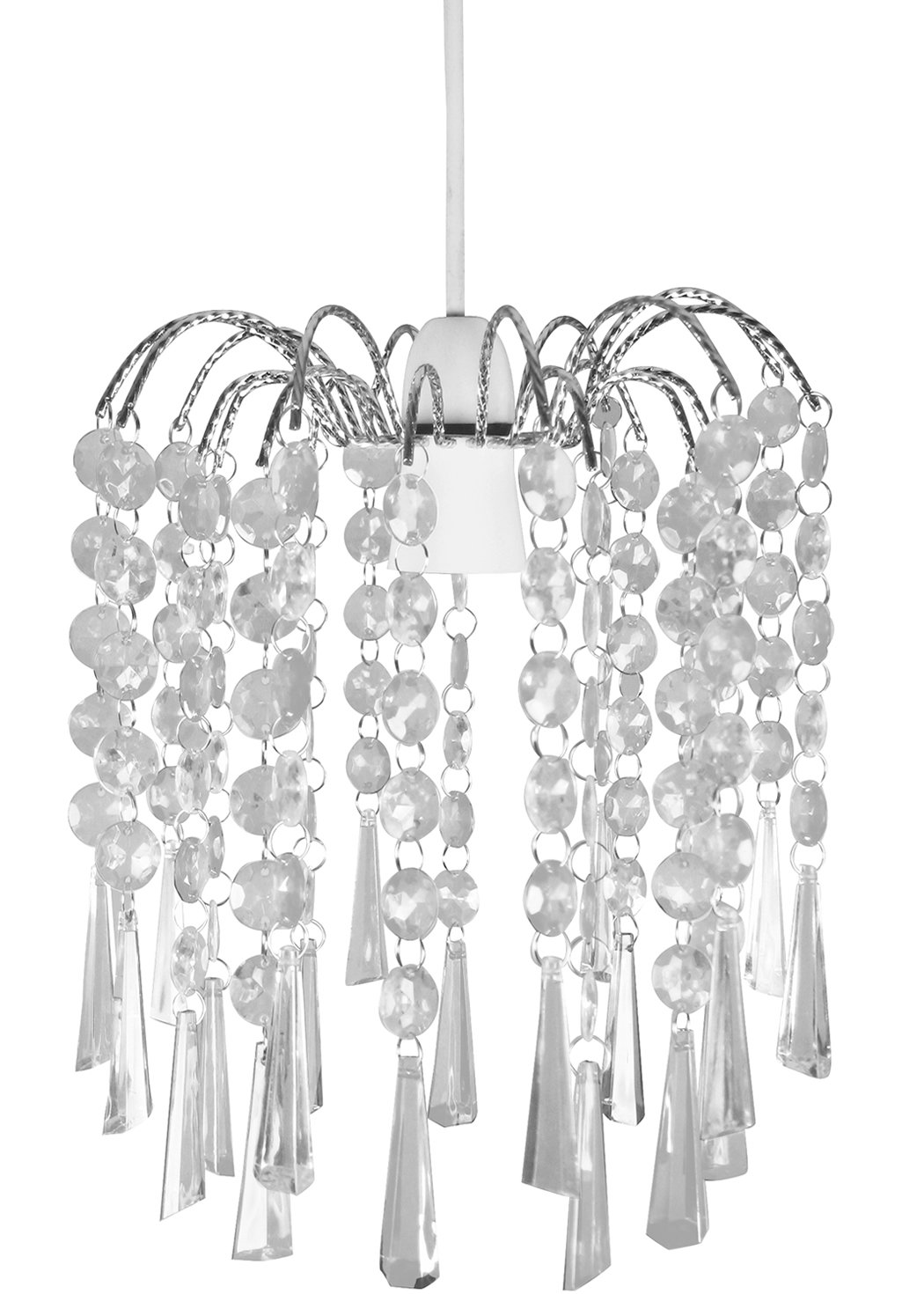 Chiselle Drop Pendant Shade - Clear