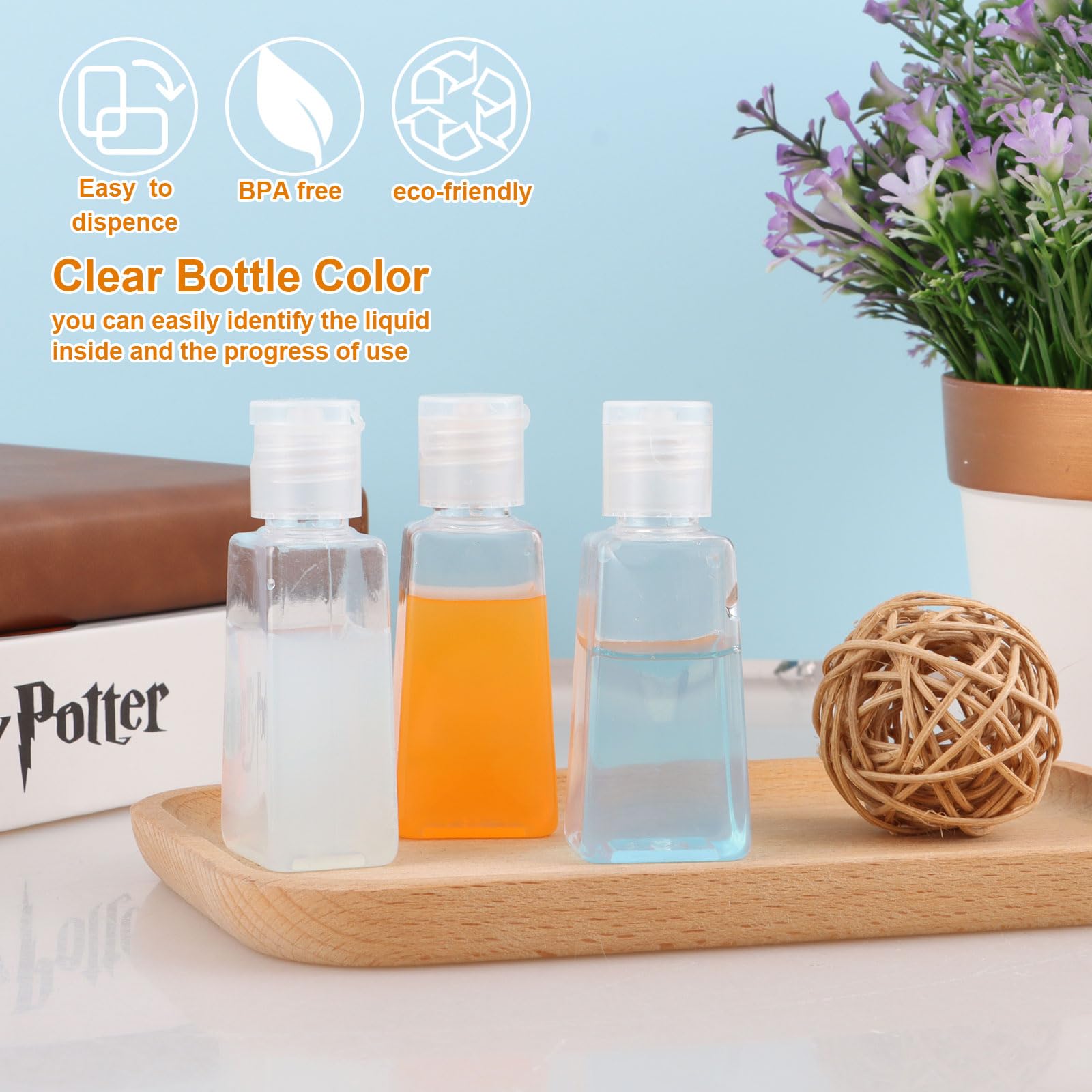 Amazon.co.jp: トラベルサイズボトル 1オンス プラスチックミニ