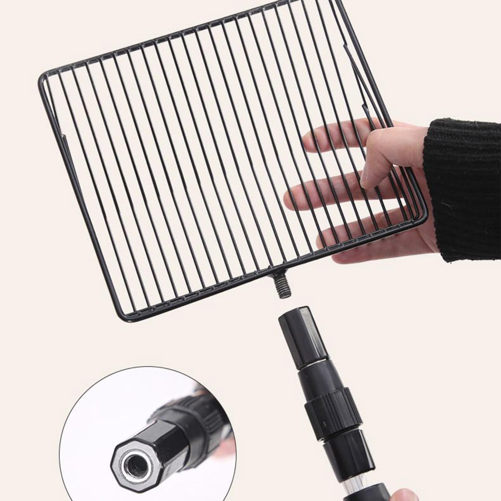 Ramasse-crotte poulailler Tamis à Sable pour volaille Polyvalent | Pelle à fientes de poule Pour chèvres lapins chiens poneys jardin ferme grange intérieur extérieur patio étable cage