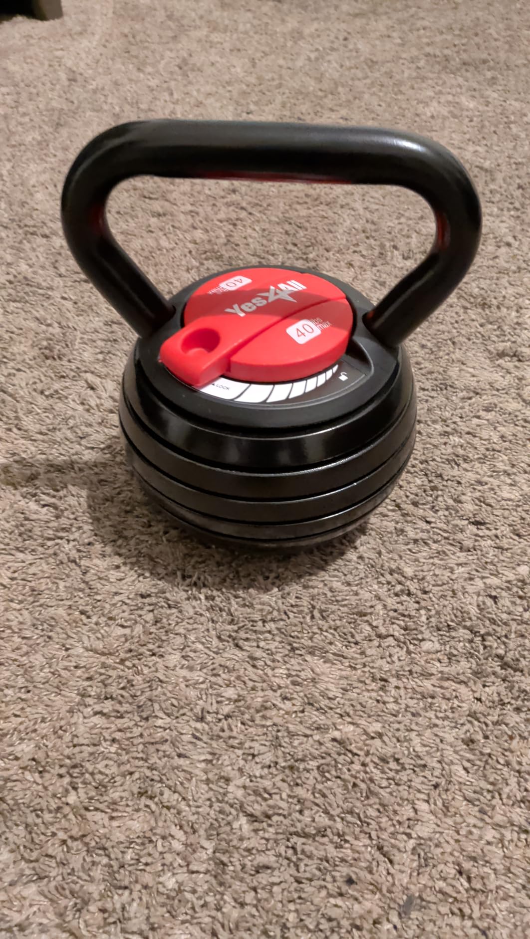 Yes4All Adjustable Kettlebell Set customer photo