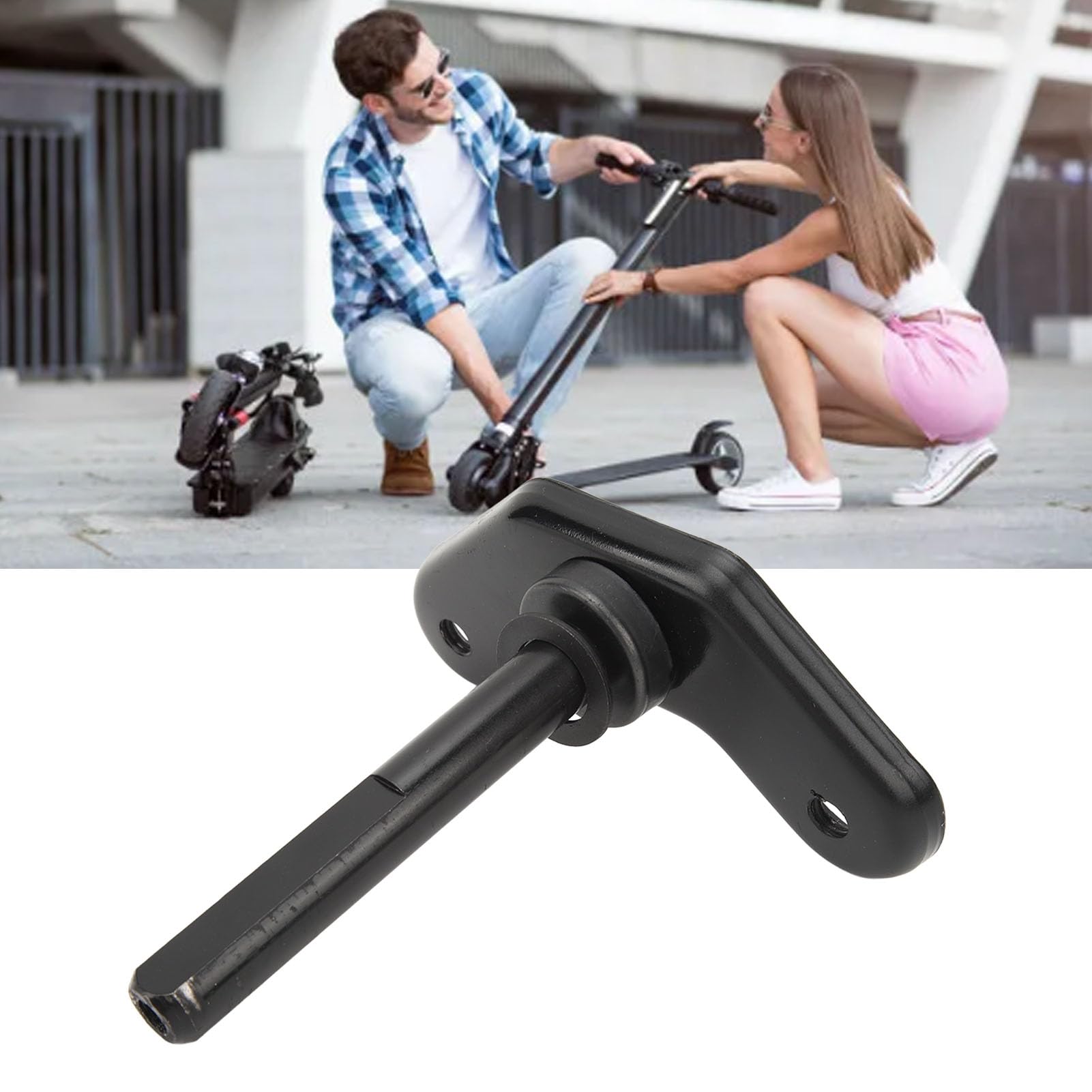 Colonne De Direction Et Amortisseur Avant Pour Scooter/gyroroue - Ressort De Suspension Avant, Acier Inoxydable, Poids 974 G