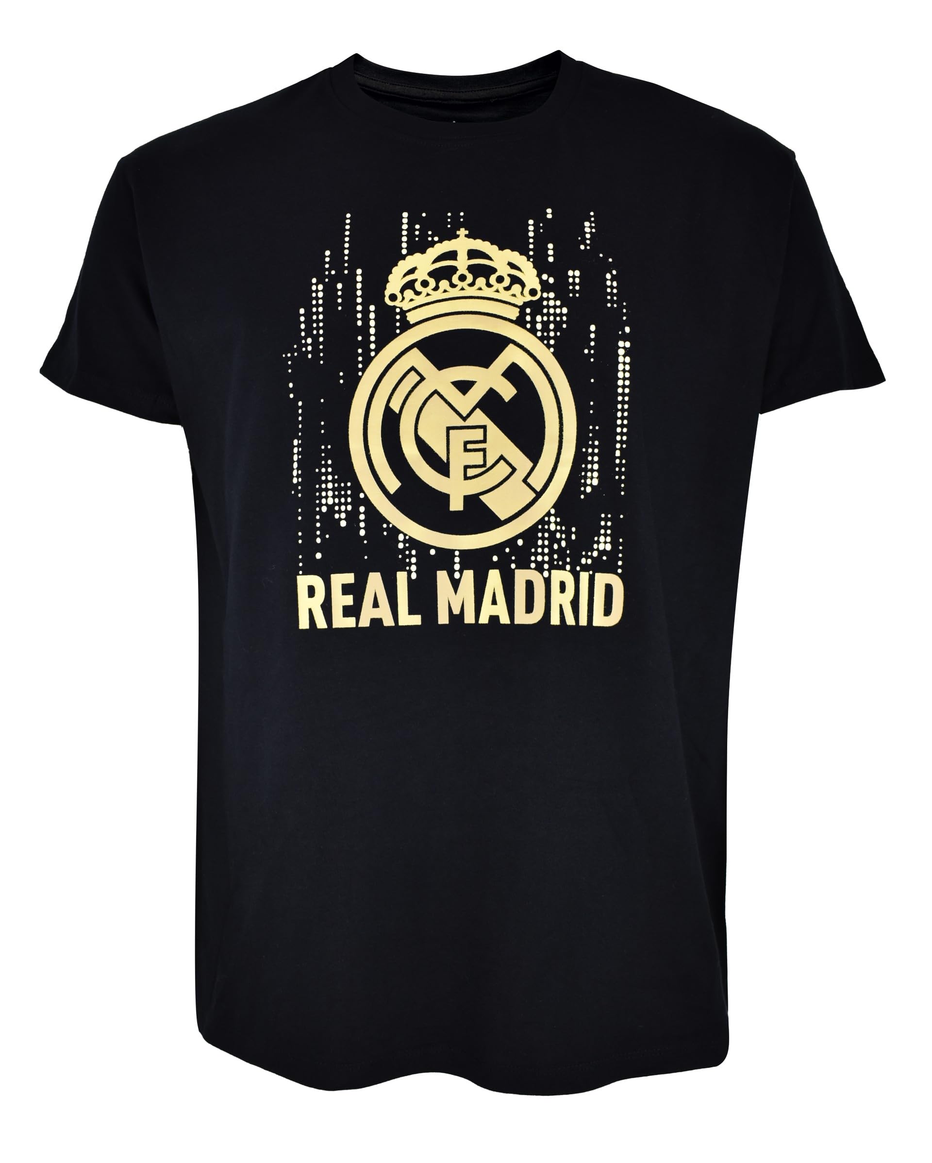 Real Madrid Camiseta Estampada Nº 87 Negro con Licencia - Adulto Talla M