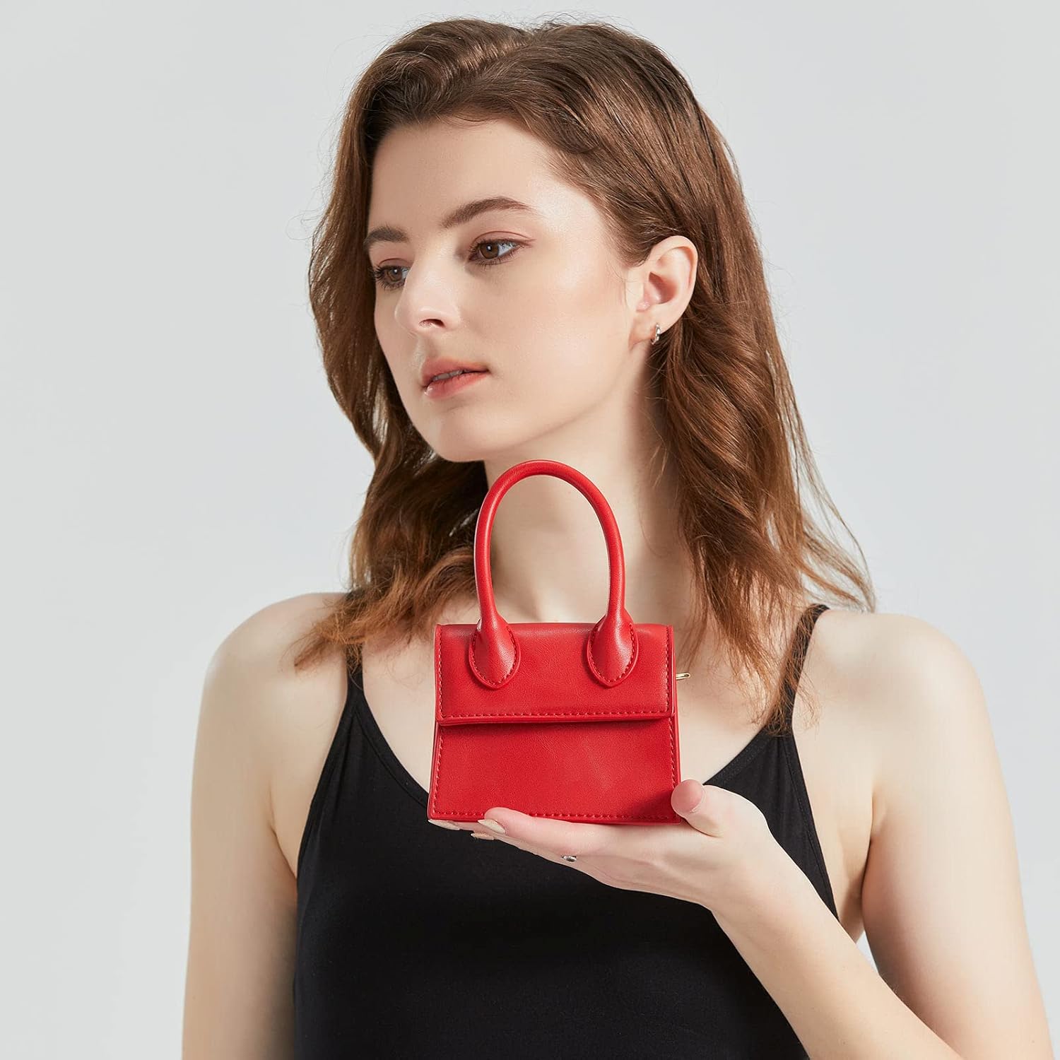 CATMICOO Mini Purse for Women, Mini Bag with Crocodile Pattern - Image 6