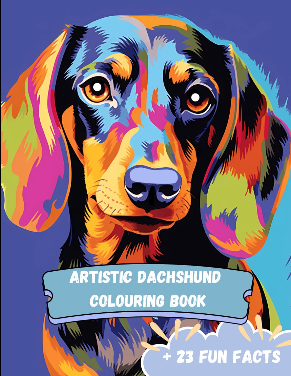 Artistic Dachshund Colouring Book: Perfect For Dachshund & Dog Enthusiast
